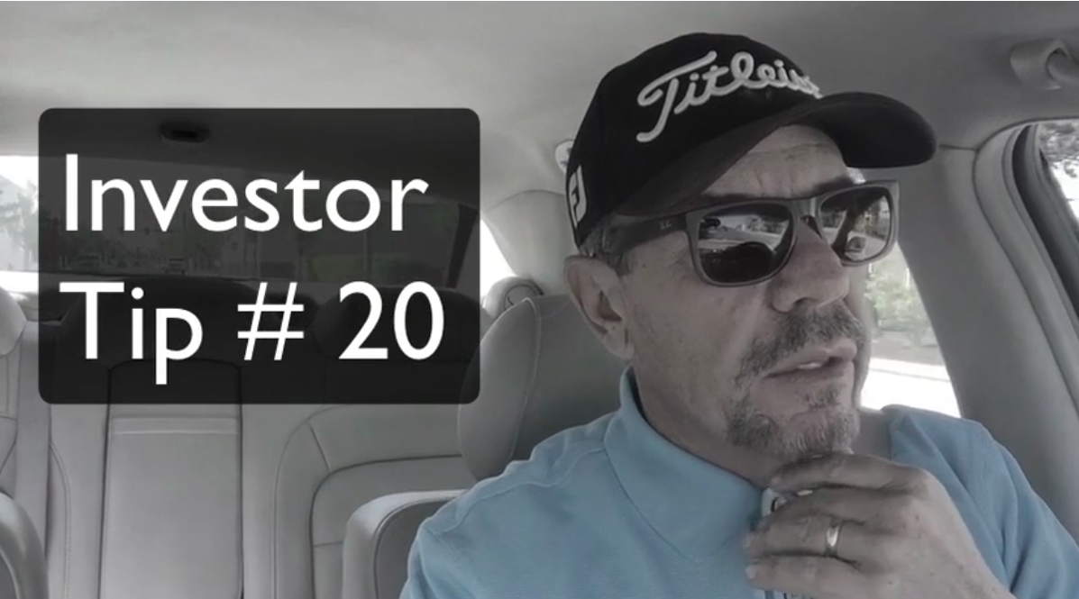 Investor Tip #20 Making the Worst into the Best