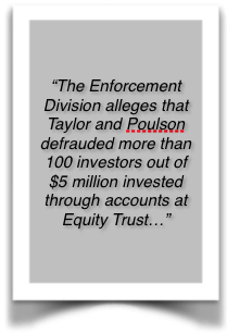 Equity Trust is Charged by SEC in Ponzi Scheme | Check Book IRA