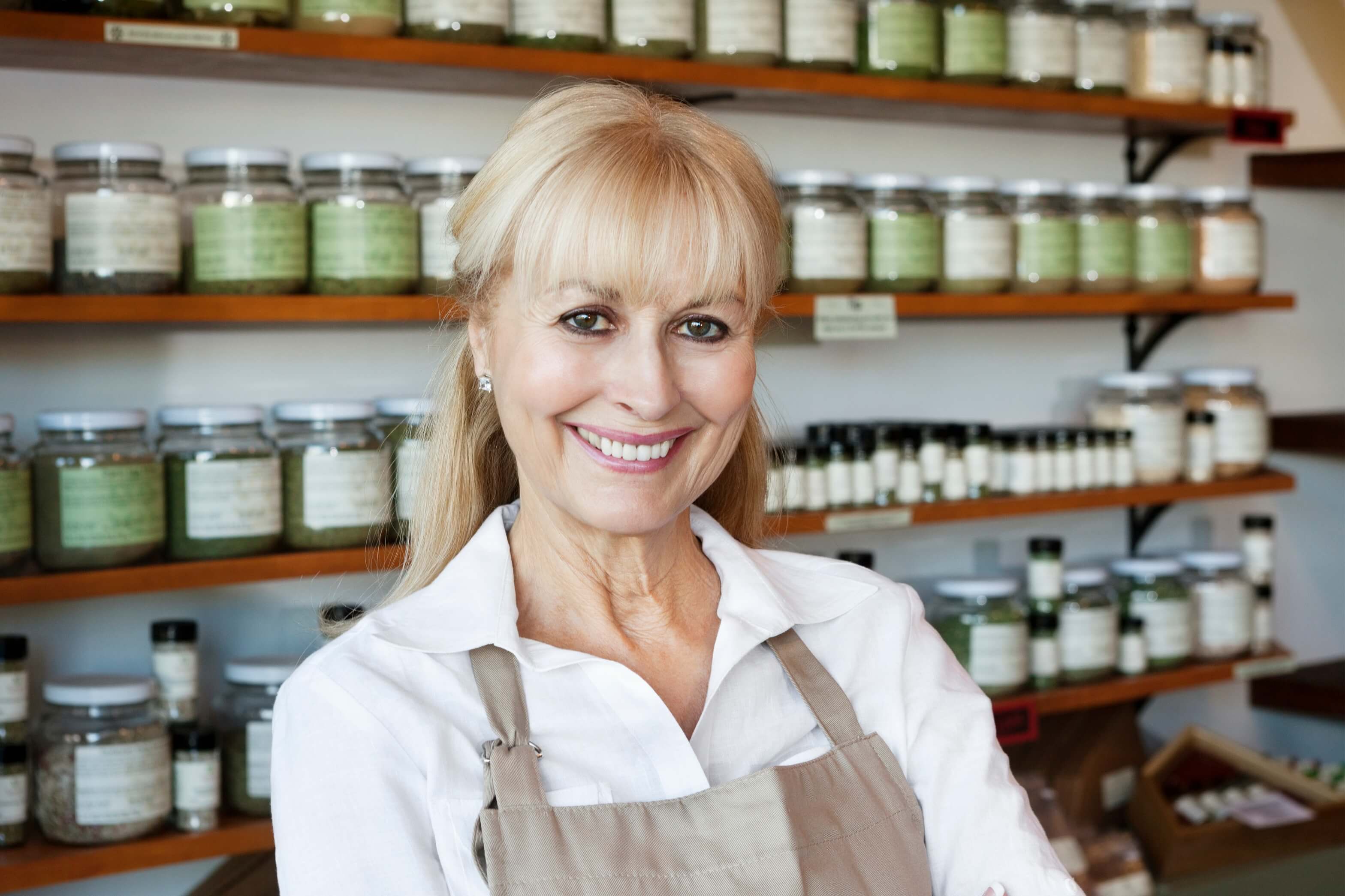 woman canning