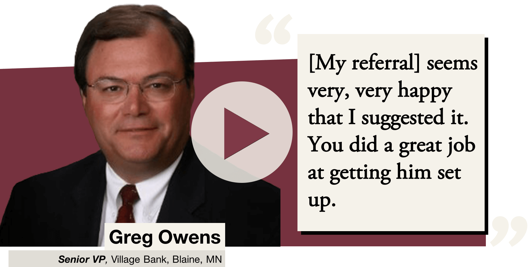 Greg Owens Referral Website