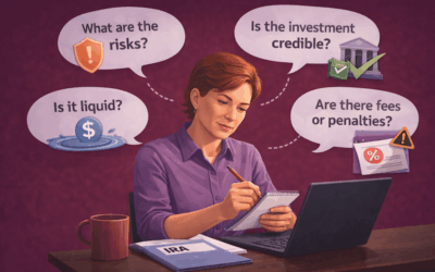 Questions to Ask Before Making Any IRA Investment