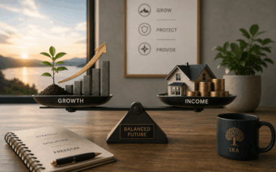 How to Balance Growth Investments and Income Investments Inside One IRA